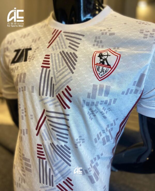 ⁦تيشرت الزمالك التدريب (2025)⁩ - الصورة ⁦5⁩