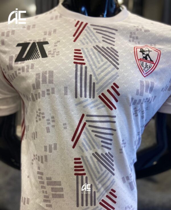 ⁦تيشرت الزمالك التدريب (2025)⁩ - الصورة ⁦4⁩