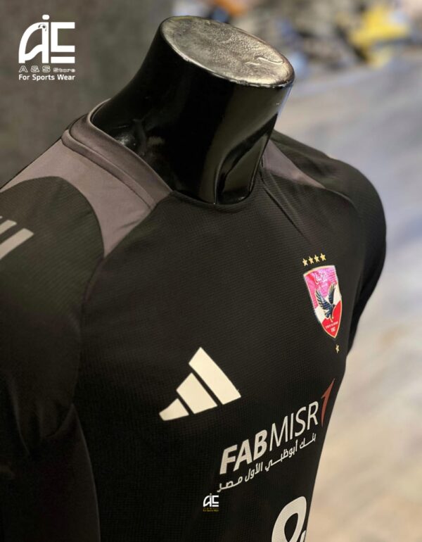 ⁦تيشرت الاهلى التدريبى اسود (2025)⁩ - الصورة ⁦5⁩