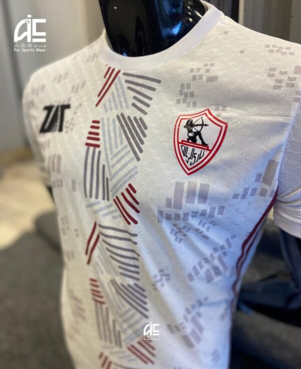 ⁦تيشرت الزمالك التدريب (2025)⁩ - الصورة ⁦3⁩