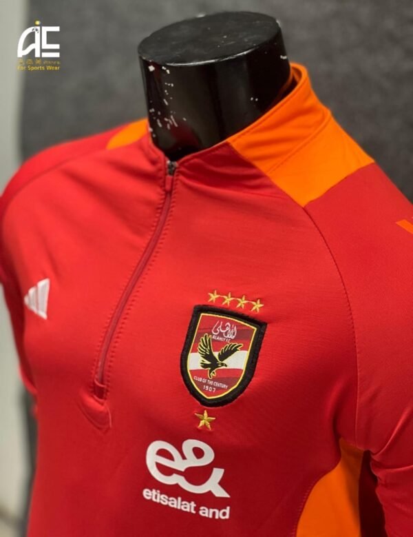 ⁦تراك اهلى التدريب لوجو اتصالات (احمر)⁩ - الصورة ⁦2⁩