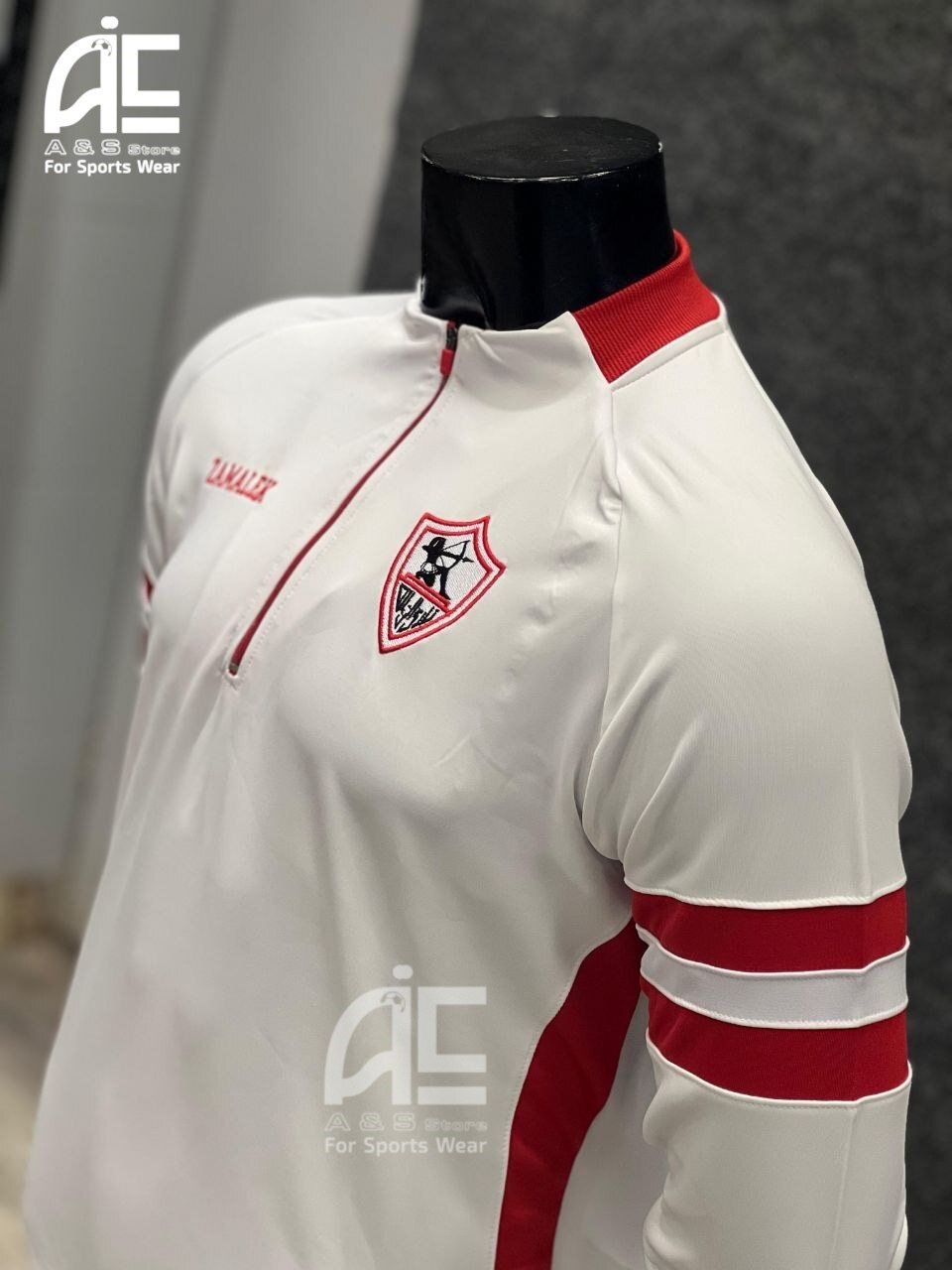 تراك الزمالك تطريز "ابيض" - الصورة 3