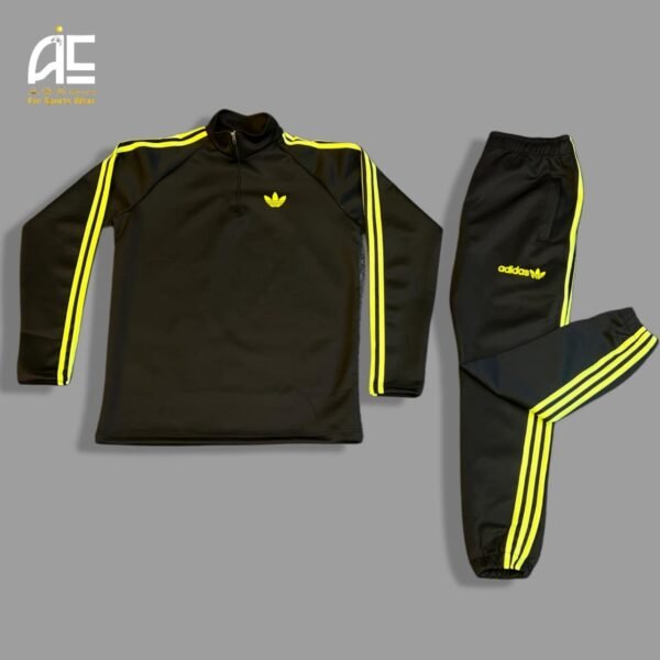 ترنج اديداس 3 line (اسود)