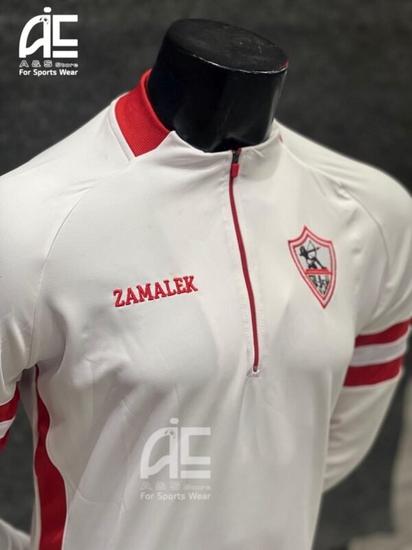 ⁦تراك الزمالك تطريز "ابيض"⁩ - الصورة ⁦2⁩