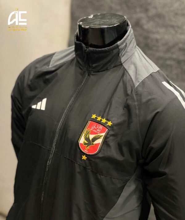 ⁦جاكيت اهلى  "اسود"⁩ - الصورة ⁦2⁩