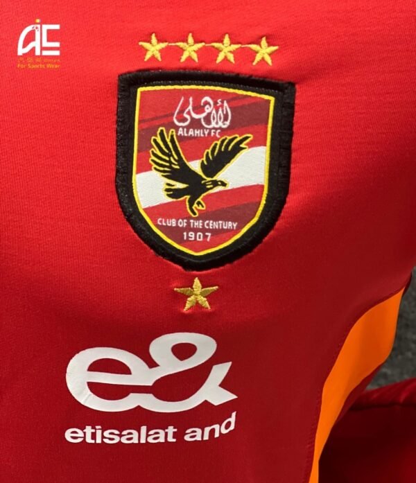 ⁦تراك اهلى التدريب لوجو اتصالات (احمر)⁩ - الصورة ⁦4⁩