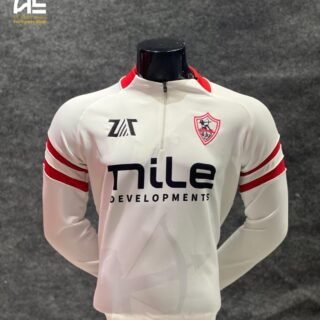 تراك الزمالك تطريز "ابيض"