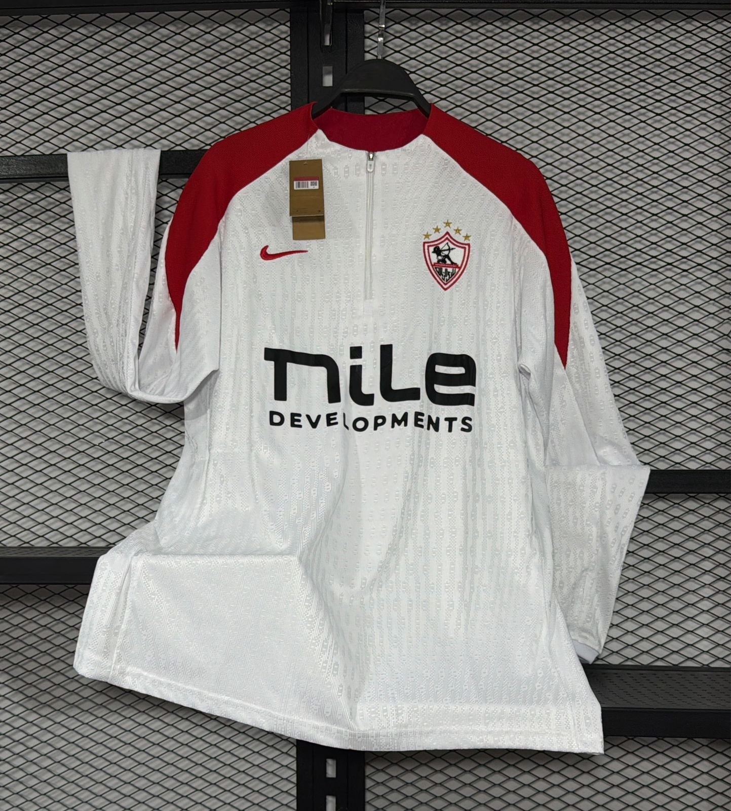 تراك توب الزمالك "ابيض فى احمر"