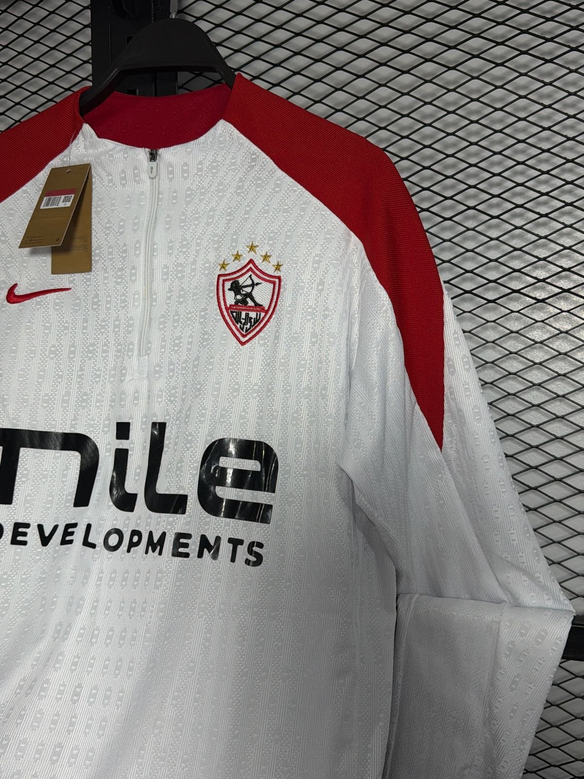 تراك توب الزمالك "ابيض فى احمر" - الصورة 3