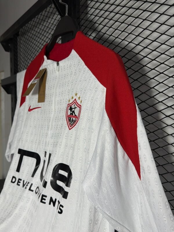 ⁦تراك توب الزمالك "ابيض فى احمر"⁩ - الصورة ⁦6⁩